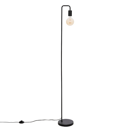 Lampadaire noir Keli H150