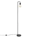 [155381B ZEN06] Lampadaire noir Keli H150