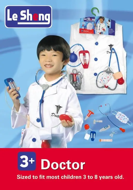 [0967] Doctor deguisement 3/8 ans