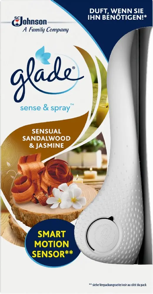 [8252830 ZEN06  ] Glade S & s holder Sens.sand & J, 18ml