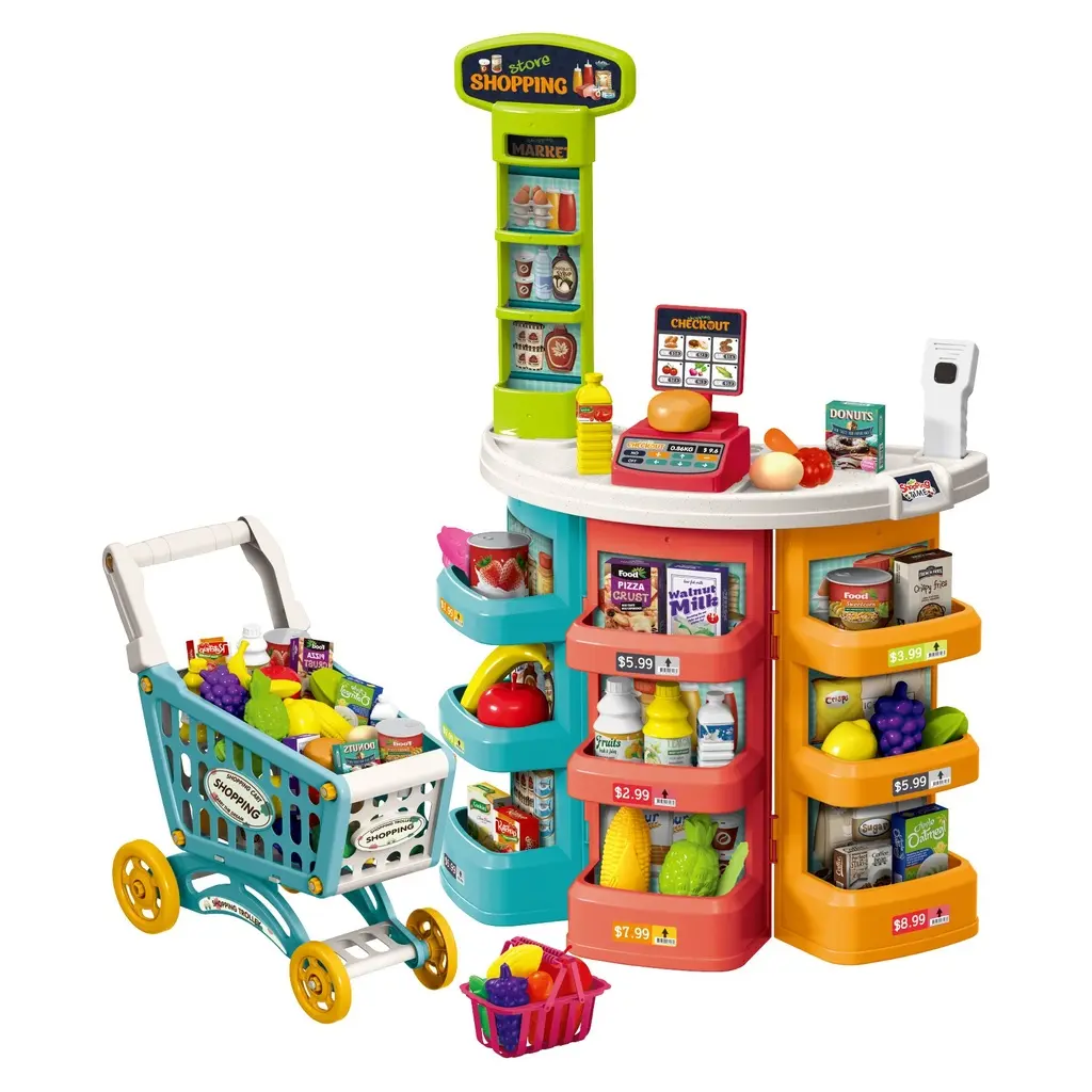 EPICIERIE ET ​​SON CADDIE MARKET STORE
