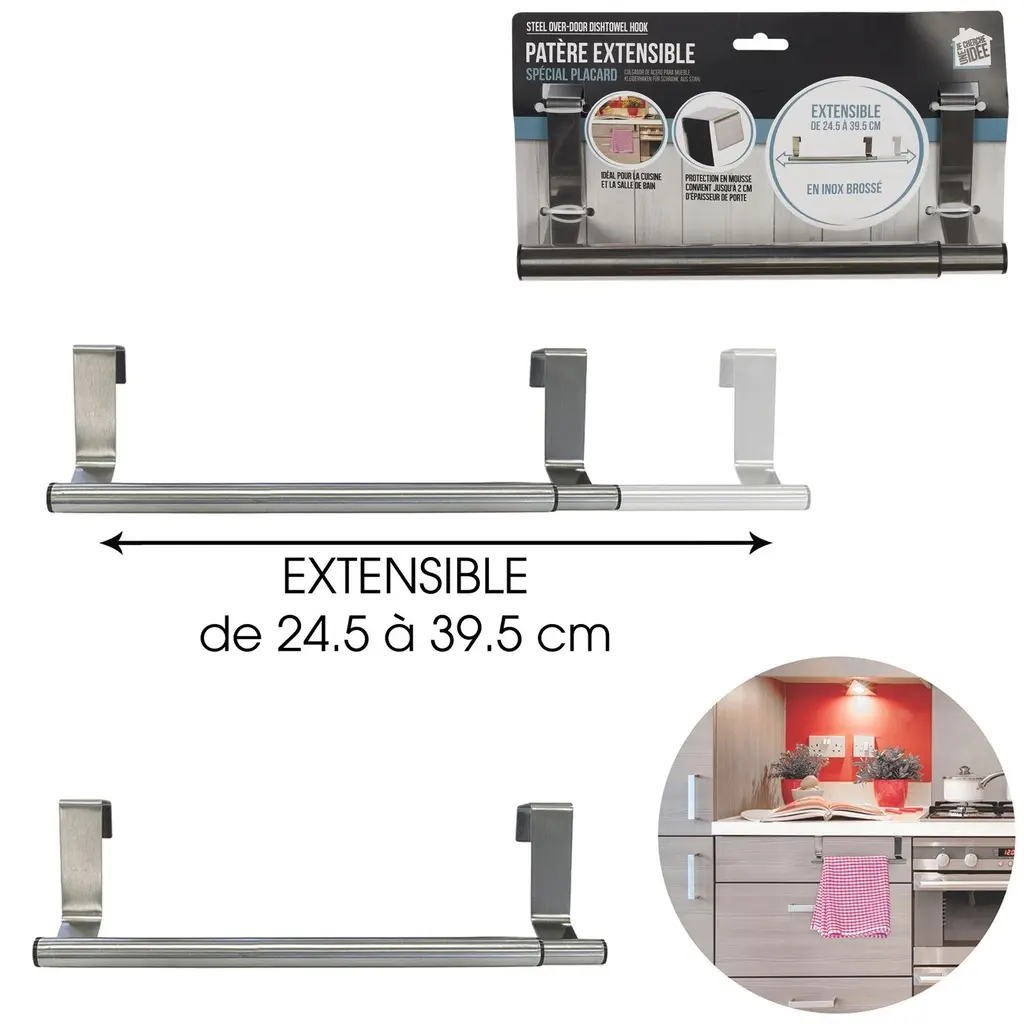 [KB5764 ZEN06] Extendable cupboard 25 to 40cm