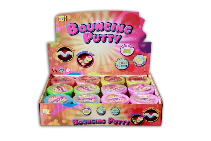 Slime / Bouncing Putty rebondissant dans un pot