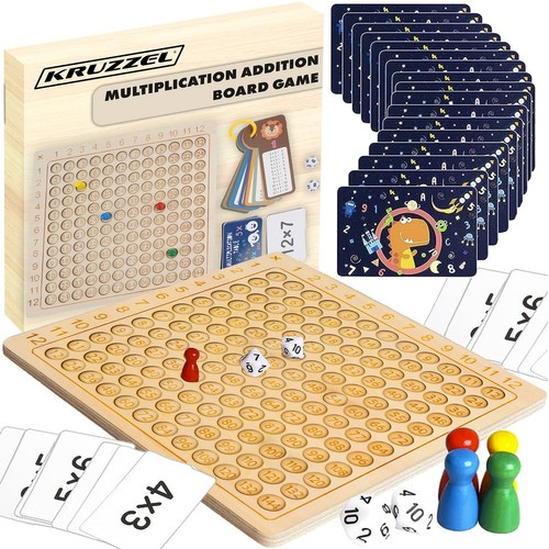 Multiplication table board game