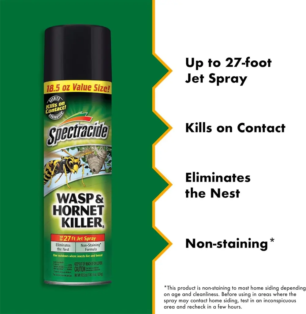 Spray Spectracide Wasp & Hornet- Anti Guepes 18.5oz