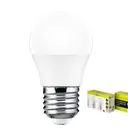 [GT-B45CWW5W-3 ZEN11] LOT DE 3  Ampoule LED G-TECH, B45, E27, 5,0 W, 400 lm, 3000