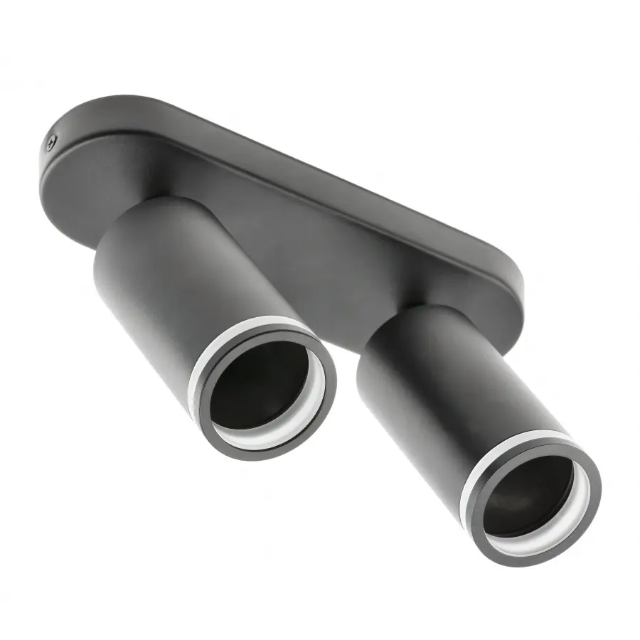 [OS-SOL-2GU10-10 ZEN11] Plafonnier SOLIS, aluminium, 55x100mm, IP20