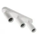 [OS-SOL-3GU10-00 ZEN11] Plafonnier SOLIS, aluminium, 55x100mm, IP20,