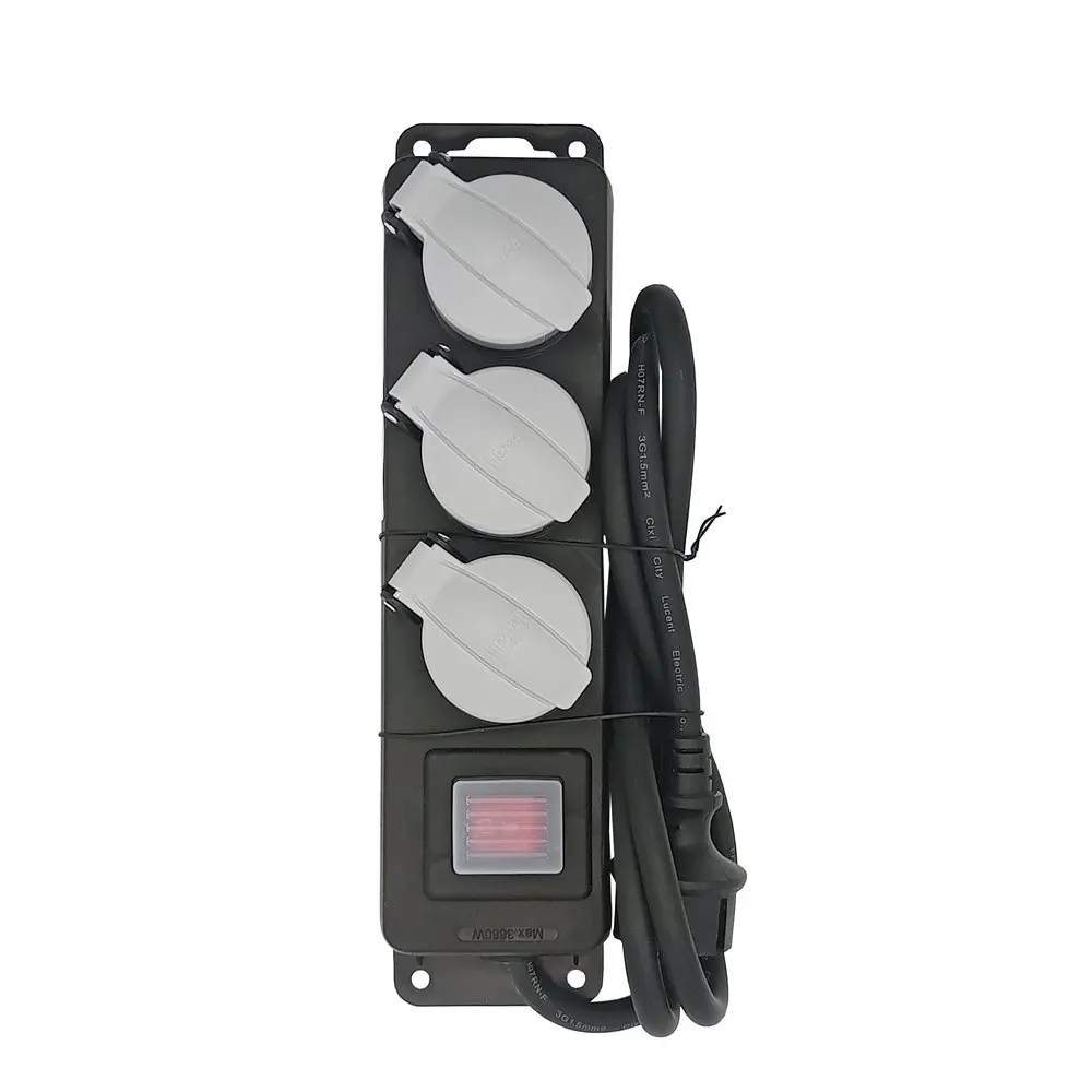 [36288 ZEN12] Multiprise extérieure à 3 prises avec interrupteur