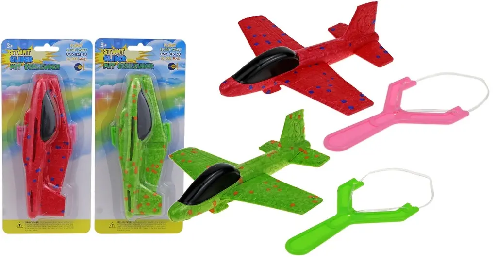 Stunt Glider avec lance-pierre