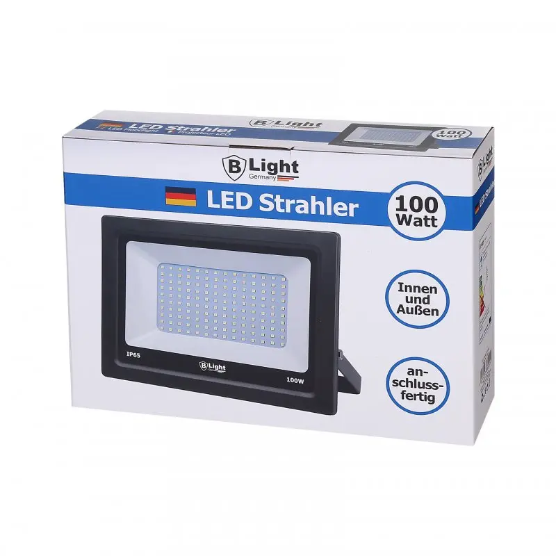 100 watt LED spotlight/projector - IP65 - cold white
