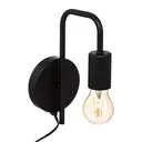 [182401B ZEN12] Applique metal Keli noir