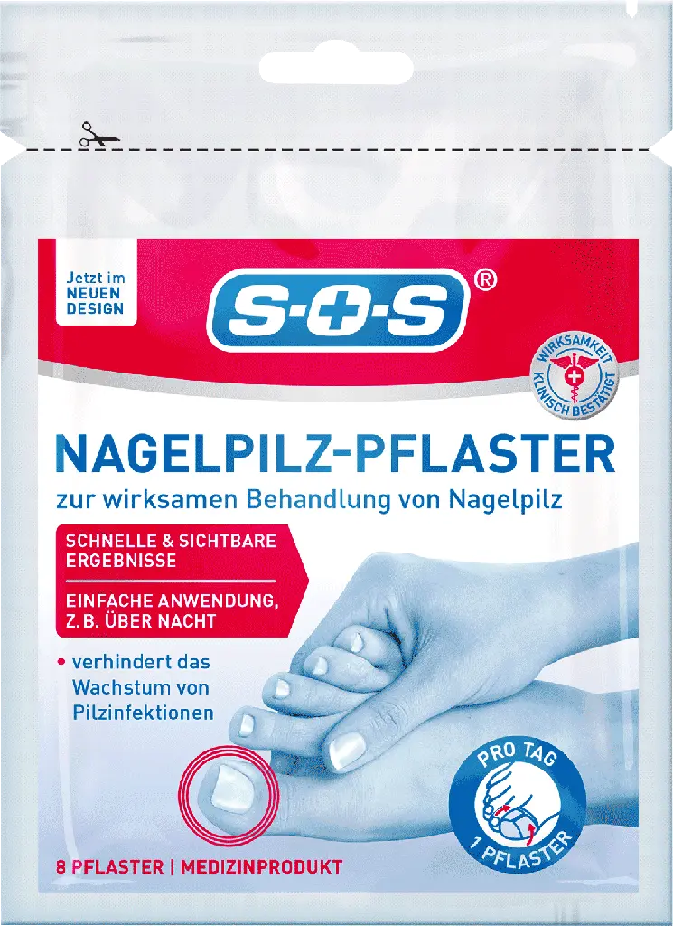 [2200433-8 ZEN12] SOS Pansement mycose des ongles 8 pièces