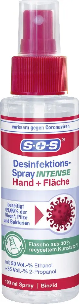 SOS Desinfection spray flacon 100ml
