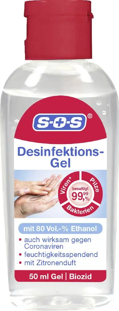 SOS Gel disinfectant flacon 50 ml