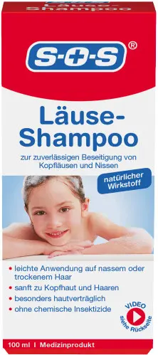 [2231945-6 ZEN12  ] SOS Shampoing poux flacon 100 ml