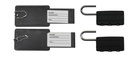 [012106 ZEN12  ] Suitcase label + padlock 4 pc