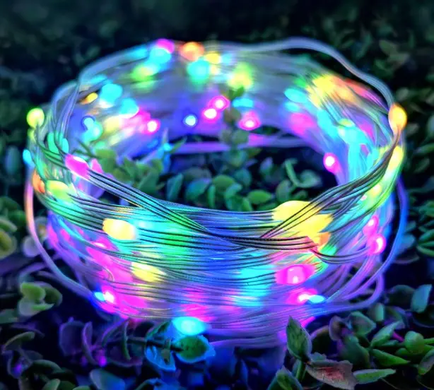 Teardrop Garland 22M/72.17Ft RGB 200LED