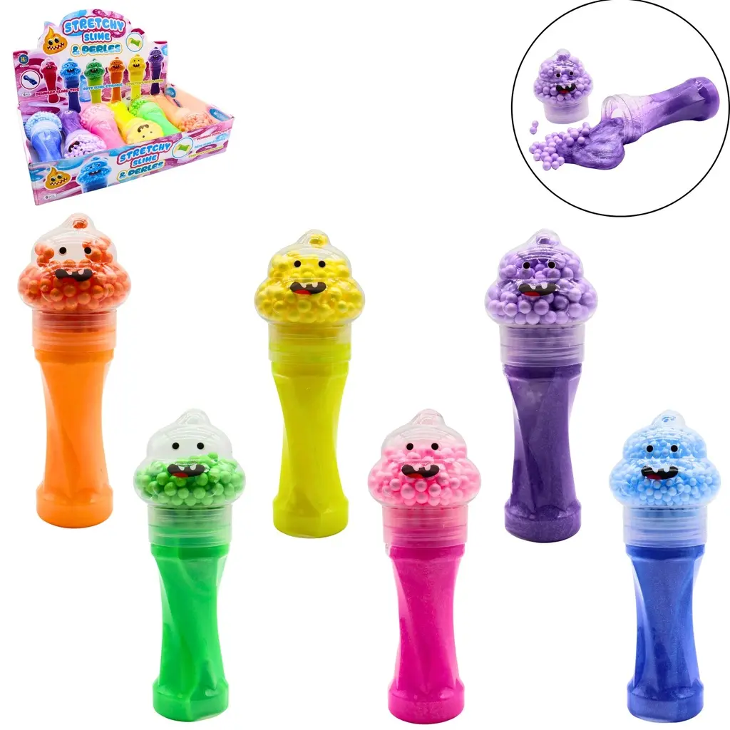 [132671 ZEN12] Pile of slime with beads 21 cm