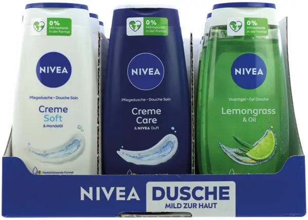 Douche Nivea pour femmes  250 ml 
