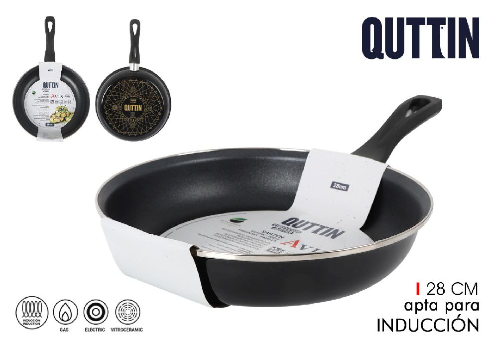 Enameled frying pan 28cm Quttin