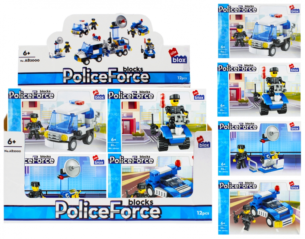 Blocs de construction alleblox police 63 64 15x1