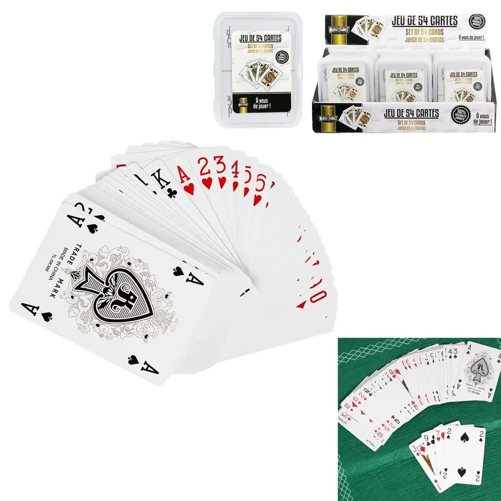 [JE52641 ZEN12] Jeu de 54 cartes