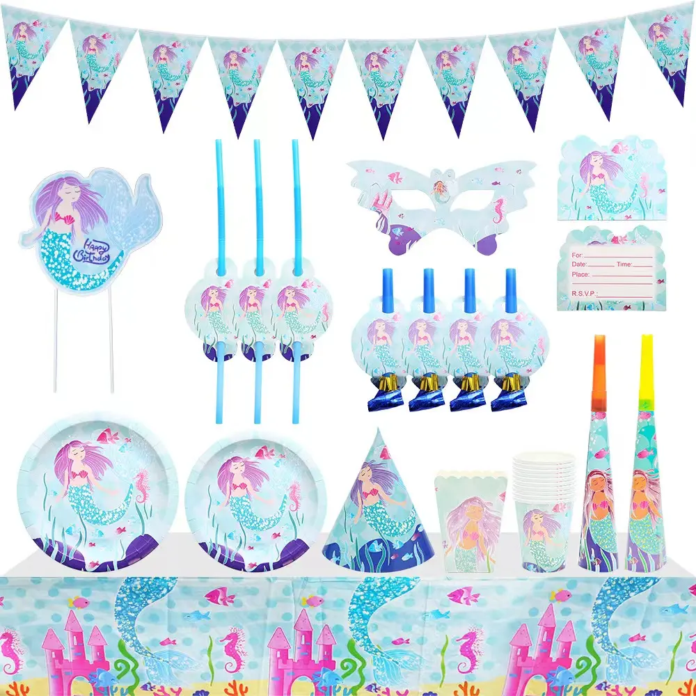Kit Anniversaire La Petite Sirène