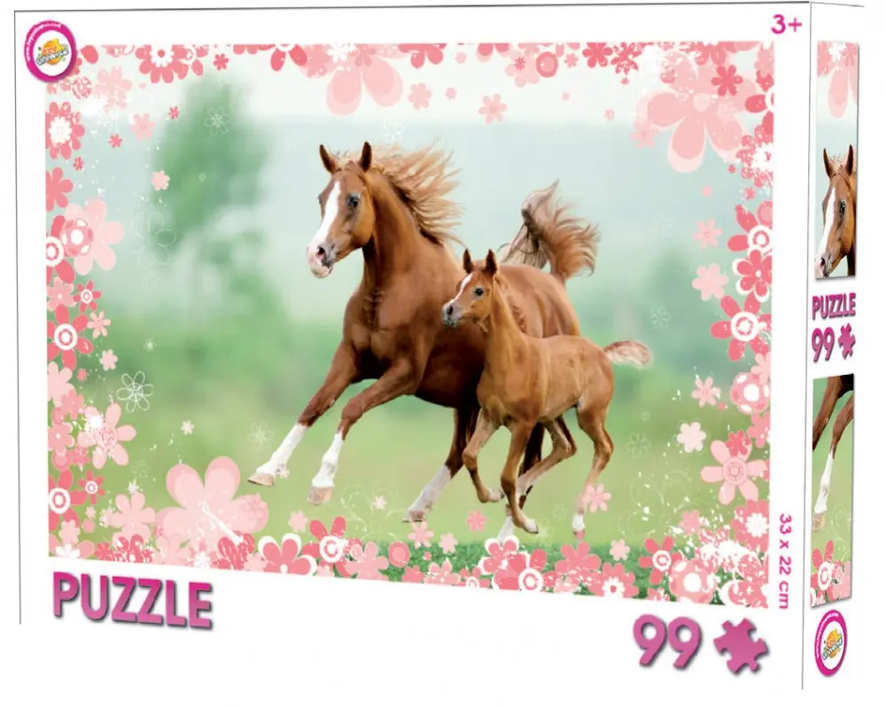 [ARJ021801 ZEN12] Puzzle cheval 99 pcs