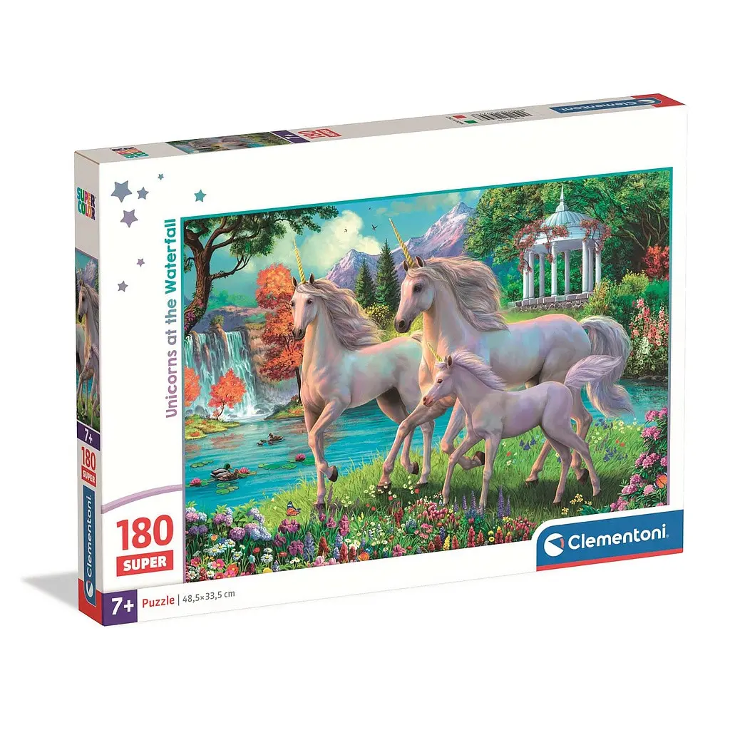 [CMC29794 ZEN12] Unicorn Waterfall Puzzle 180 pieces Clementoni