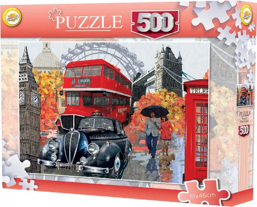 Puzzle Villes Londres 500 pc