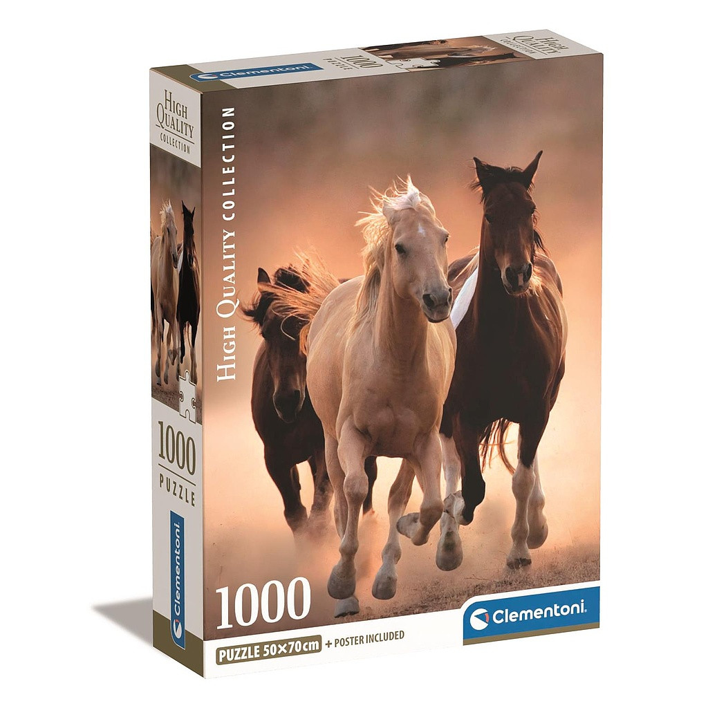 Puzzle Lovas Running 1000 pieces Clementoni