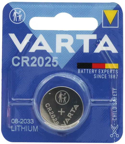 [54025 ZEN12] Pile bouton Varta CR2025 1Pce