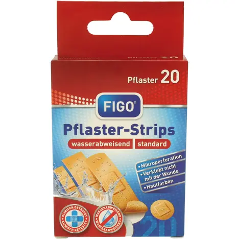 Bandage strips 20 in 4 sizes