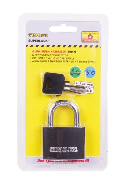 Cadenas aluminium mix hauteur 40 mm