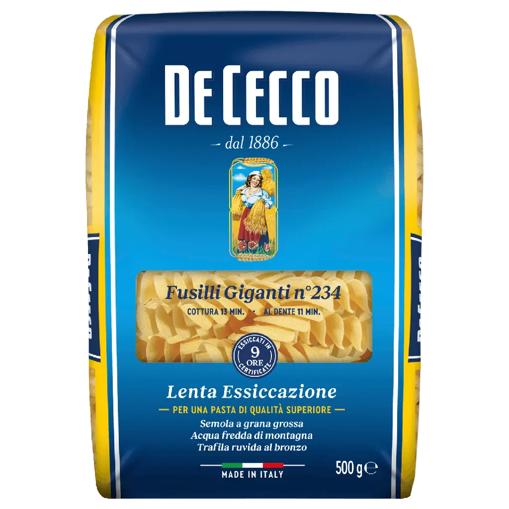 De Cecco Giant Fusilli n234 500g