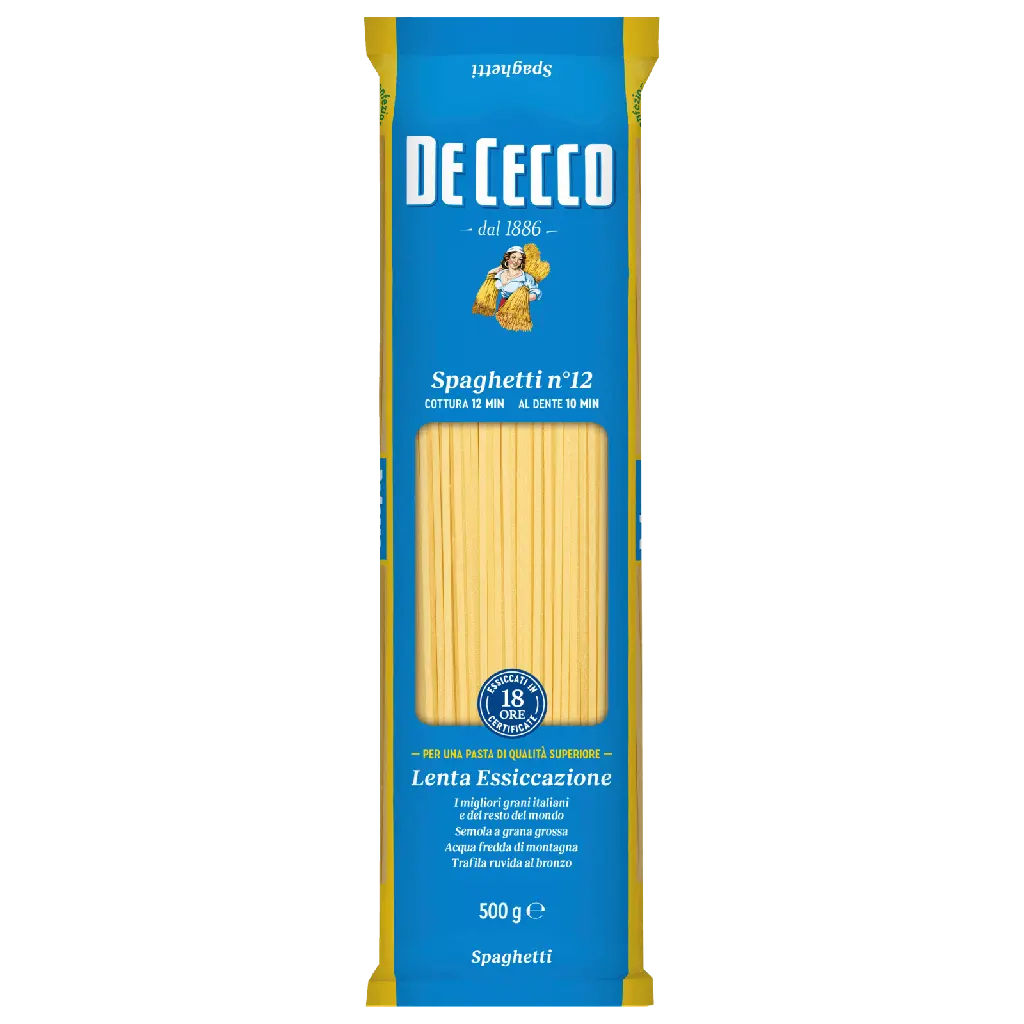 De Cecco Spaghetti n°12 500g