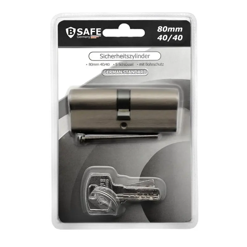 [34916 ZEN12] Security cylinder 80 mm (40/40) with 5 keys
