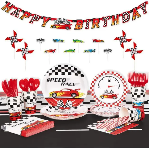 Racing Car Birthday Kit