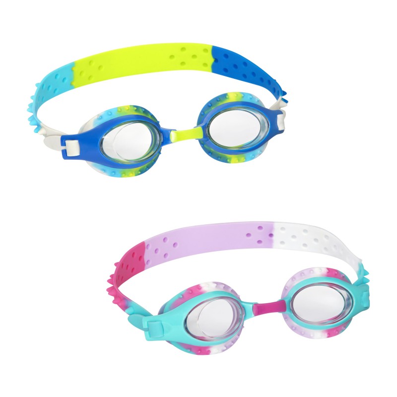 (21099) SUMMER Swirl AGIRL AGE 3+ swimming glasses