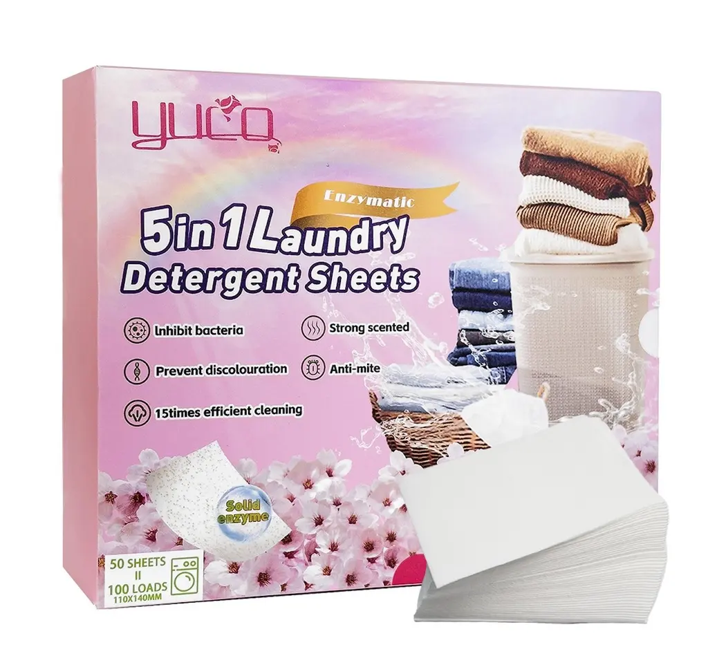 Cherry scented laundry wipes