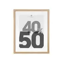 [121160C ZEN16] Cadre photo naturel Eva 40x50 