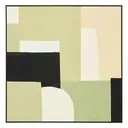 [210480 ZEN16] toile pei / cad giacomo 100x100, vert kaki