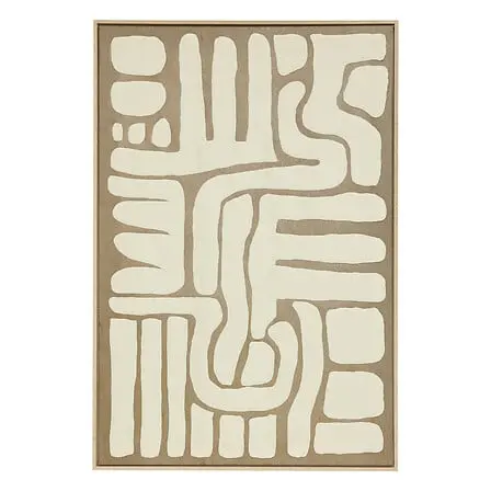 [210462 ZEN16] toile 3d marcella 60x90, marron