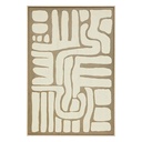 [210462 ZEN16] toile 3d marcella 60x90, marron