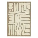 [210462 ZEN16] toile 3d marcella 60x90, marron