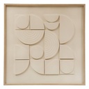 [210457 ZEN16] toile 3d catalina 60x60, blanc