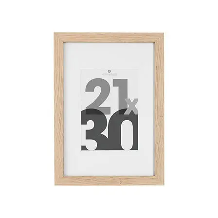 [121157C ZEN16] Cadre photo naturel Eva 21x30 