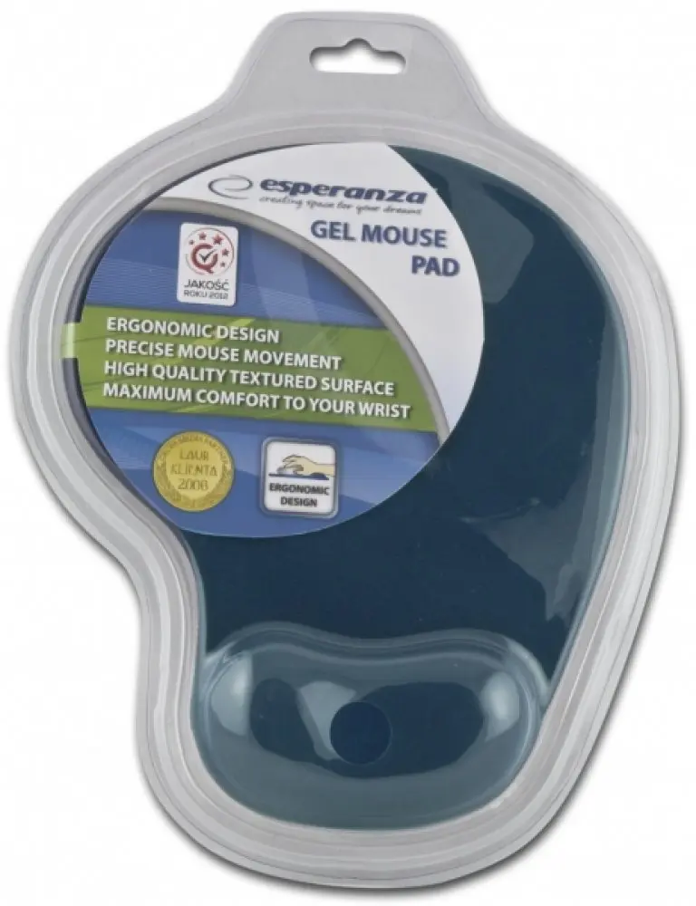 PAD DE GEL CONFORTABLE POUR LE POIGNET DE SOURIS