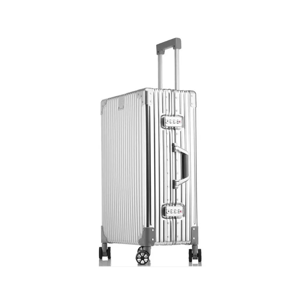 Aluminum Suitcase Tin Goose © Color 1805 Silver (20")